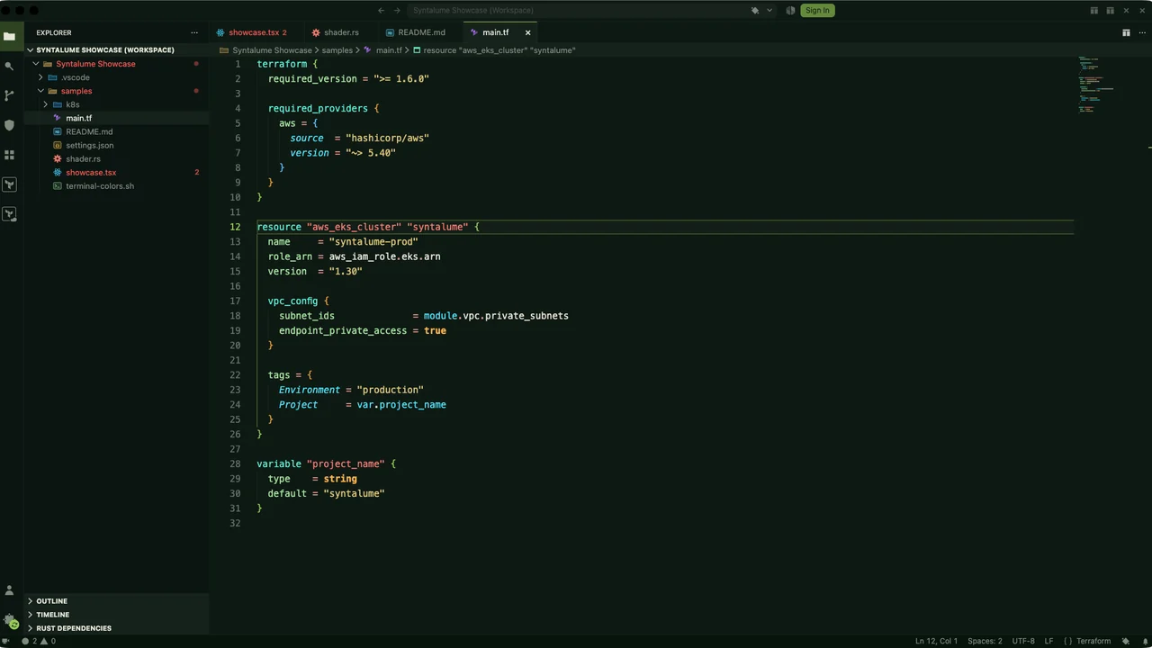 Syntalume file icons in the VS Code Explorer
